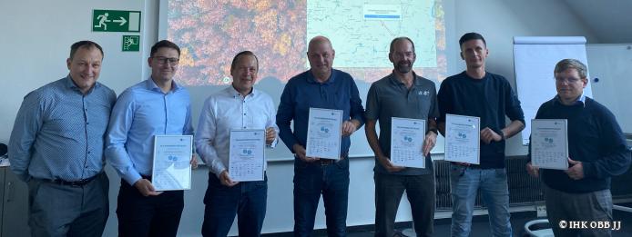 Urkundenübergabe im Netzwerk für die Region Uckermark-Barnim 2025